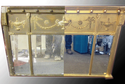 Gilding and mirrors